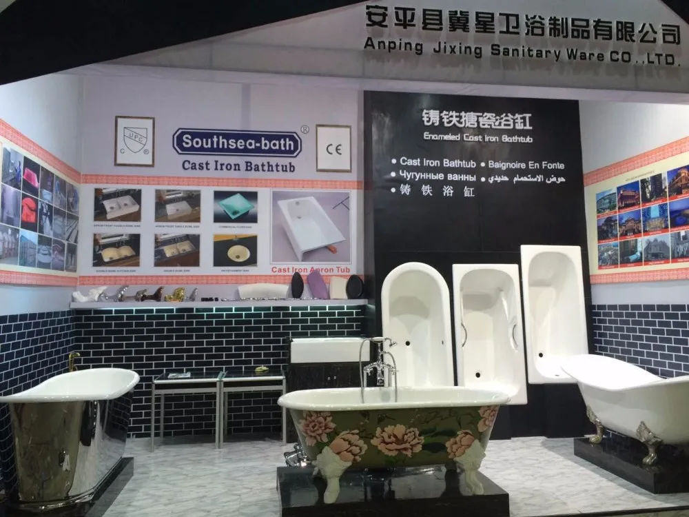 china supplier pedestal various size cheap cast iron bathtub for baby soaking for sale