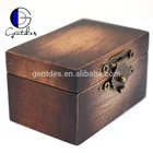 Gentdes Jewelry Black Koa Wood Jewelry Wedding Ring Box