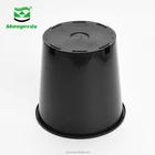 Pot Flowers Garden Pots Garden Planter Pot Pp Gallon Pot Black Plastic Pot Nursery Potartificial Flowers Decoration Cheap Garden Planters And Pots