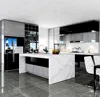 China supplier lacquer modular kitchen, home integrated kitchen furniture
