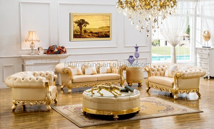 Kb029 luxus gold/silber/weià chesterfield leder kristall ...