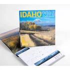 Custom Printing Color 2018 Spiral Chinese Wall Desk Table Calendar