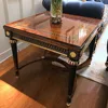 YB69 Luxury Royal Antique solid wood Coffee Tables/Baroque Style Luxury coffee table Italian veneer top furniture