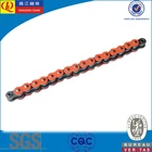 Orange color O-ring motorcycle chains, X-ring chain