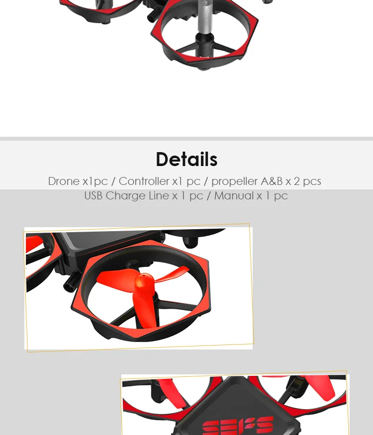 Set of 2 rc mini quadcopter for battle