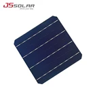 JS Solar Mono High Efficiency Solar Cell 156mmX156mm 6Inch 4BB 20.4% 4.98W