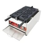 Bread shape Red bean filling bread stools bread dung waffle baking equipment for sales