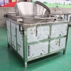 Supply puffed foods fried line professionally china fryer machine