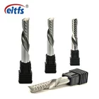 Woodworking Carbide Cutter Tool 3.175mm Single One Flute CNC Router Bits Set
