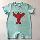 Latest design kids clothes wholesale embroidery infant toddler clothing for baby boy