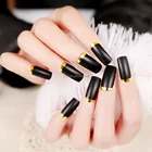 3D Nail Art Decoration Polish Metallic Nail Sticker Nail Wraps