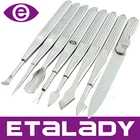 Cuticle Nail Pusher Stainless Steel Cuticle Pusher Manicure Tools
