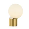 Newest Glass Ball Gold Iron Desk Light Indoor Hotel Table Lamp Modern