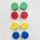 20mm Planning magnet plastic coated magnet round magnetic button whiteboard accessories memo magnet