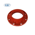 Ductile casting iron grooved flange adapter for Fire Fighting Pipeline