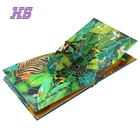 Printing Child Book, Custom Short 3D Finger Puppet Story Book for Kids