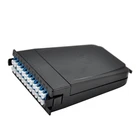 19" Rack Mount sliding Type MTP/MPO Simplex Fiber Optic Patch panel network cabinet
