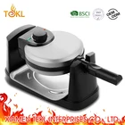 Stainless Steel Electric Rotary Waffle Maker Automatic Baking Ovens