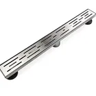 36" Stainless Steel Linear Floor Drain with Removable Grating