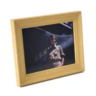 Wood color photo frame 20x15cm family portrait frame 6x8 for office room