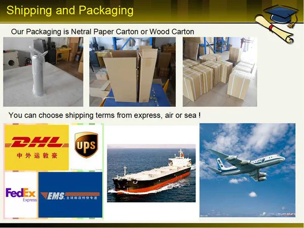 shipping and packaging