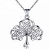 Factory Sale Special 925 Silver Tree of Life Heart Shape Pendant CYD114