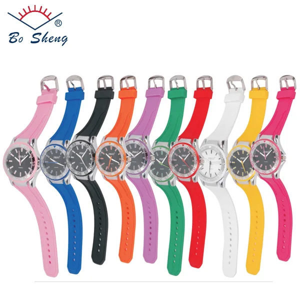 2017 Silicone Strap Big Alloy Dial Design Wrist Watches for Men(8651)