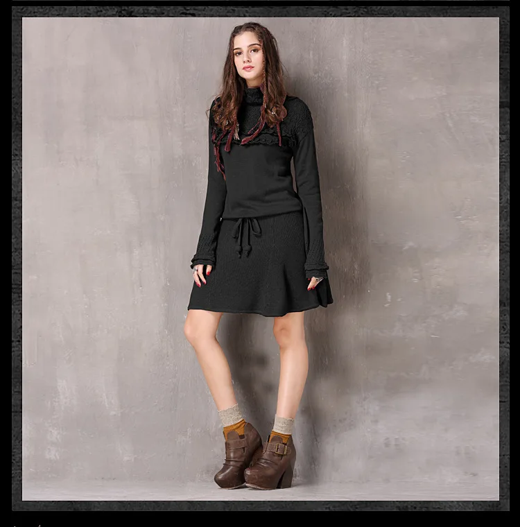 String Waist A-line Women Dresses  (13)