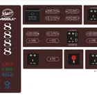 Smart Hotel Room Light Switch Crystal Glass Panel light Touch Switch for home/Hotel