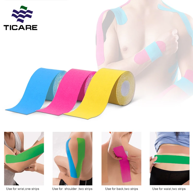 Cross Training & Fitness Tape roll sport therapeutic Kinesio care elastic comp. Rock tape KT