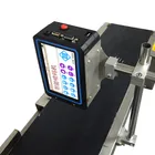 2019 digital foil aluminum cans batch code date printing machine plastic bags sealing machine with rack