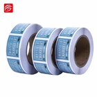 Custom Offset Printed Roll Self Adhesive Round Canning Labels