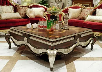 New Design Wooden Square Shape Living Room Central Table ...
