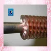 China Supplier High Quality extruded Copper Finned Tubes for Water heater