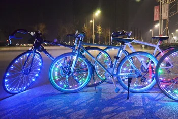 2016 colorful rainbow bicycle bike wheel spoke light (ce&rohs)