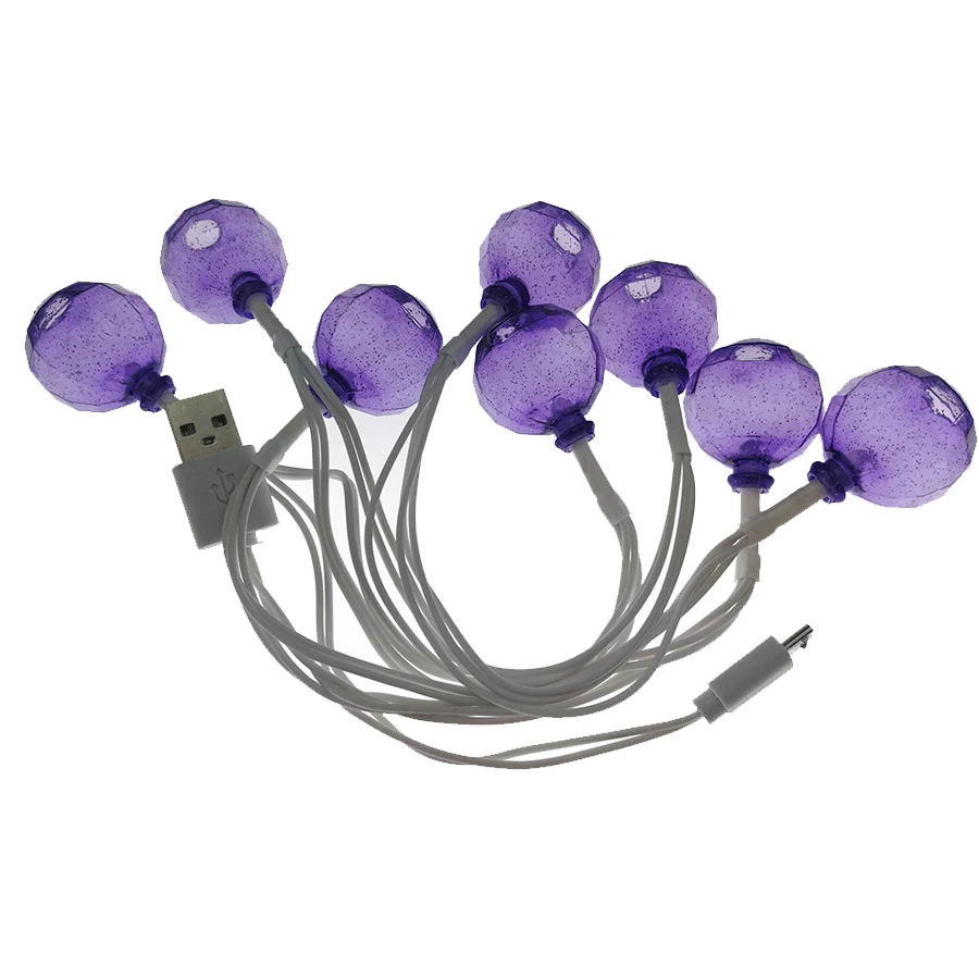 Christmas lantern Shape Led Light Phone usb cable type c charger for samsung - ANKUX.COM