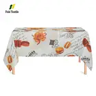 Lavender and olive fruit pattern printing disposable table cloth for dining room