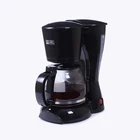 Wholesale 900W Housing PP food grade 1.2L Mini Electronic Hotel Room Coffee Maker