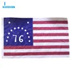 3x5 oxford fabric purple 76 stars american embroidery flag