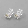 long ethernet rj45 plastic connector 8 pin connector telephone cable connector modular plug crystal head