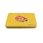 Multifunction metal rectangular empty dried fruit packing tin box with factory price