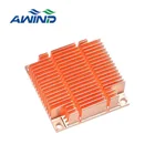 Skiving machine heatsink for power amplifier