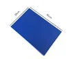 Factory supply blue color soft PVC rubber silicone cup mat bar mat