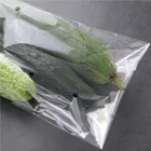 Recycle transparent custom polybag packaging clear plastic poly opp bags