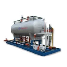 mobile dispenser lpg gas tank truck
