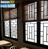 wholesale custom decorative beaded painted bamboo curtain for doors