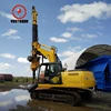 KR50 The leading overall transport full rotary piling rig /hydraulic drilling rig price