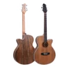 Engraved Custom logo high quality acoustic guitar with wholesale price