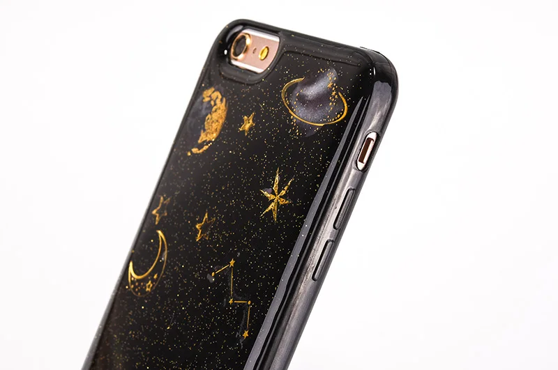Planet star silicone case iphone 6 s 7 8 plus x (11)