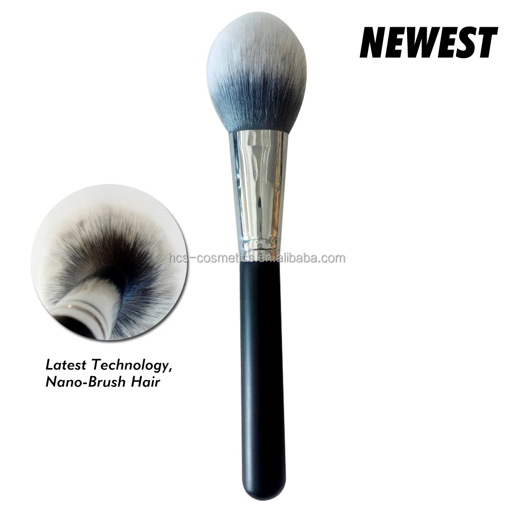 2018 newest nano hair big foundation blush brush loose powder